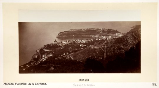 Fotografi från Monaco, 1883 - Hallwylska museet - 107205 photo