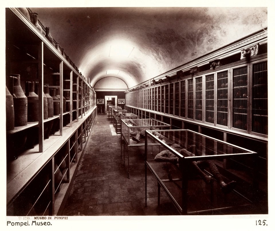 Fotografi från Pompejis museum, 1888 - Hallwylska museet - 107907