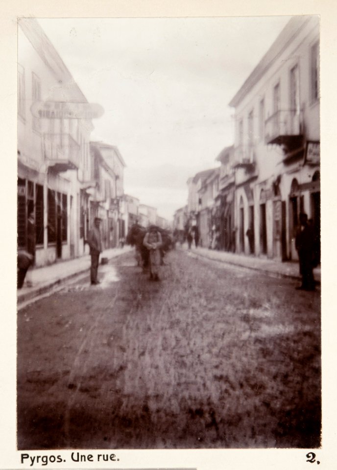 Fotografi från Pyrgos, 1896 - Hallwylska museet - 104560