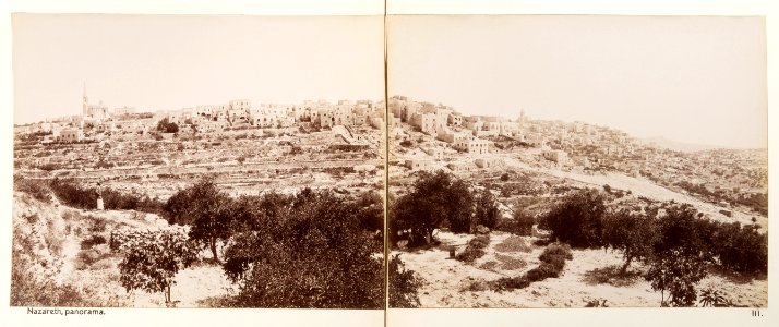 Fotografi från Nasaret - Hallwylska museet - 104234