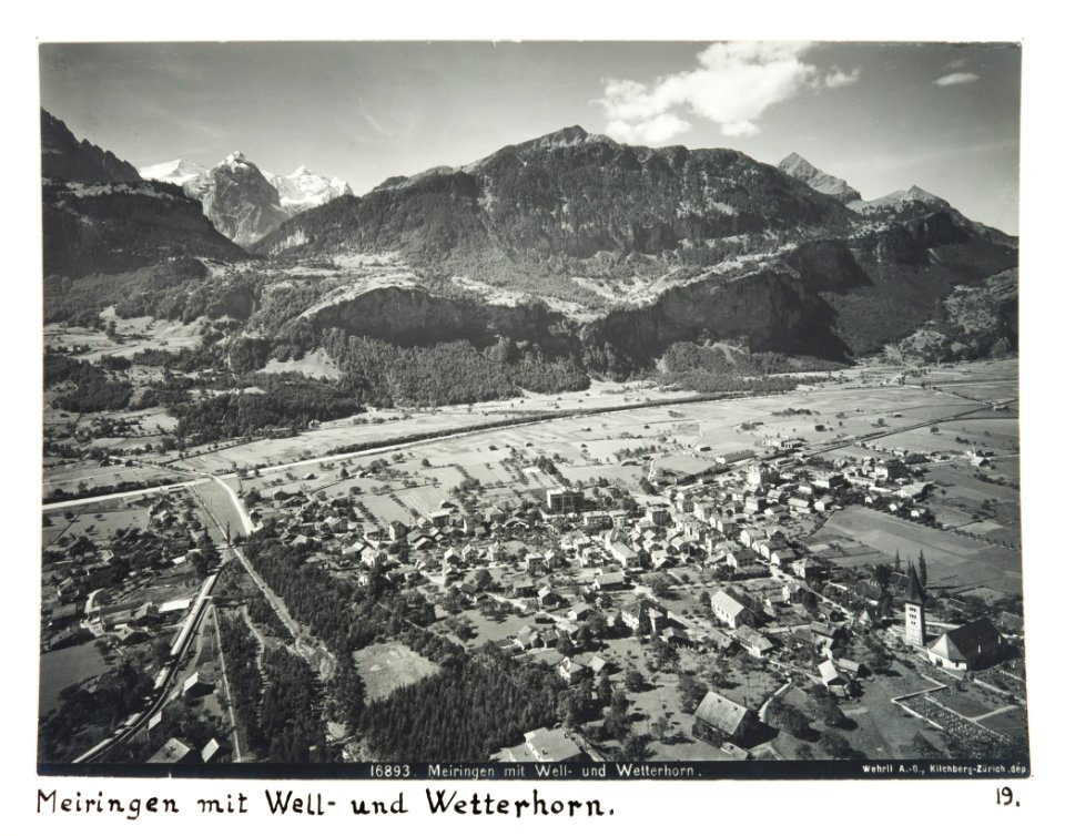 Fotografi från Meiringen - Hallwylska museet - 104453