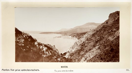 Fotografi från Menton, 1883 - Hallwylska museet - 107203