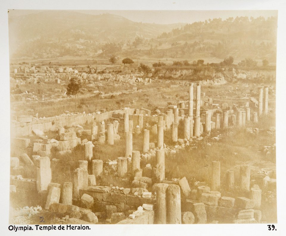 Fotografi från Olympia, Grekland - Hallwylska museet - 104597