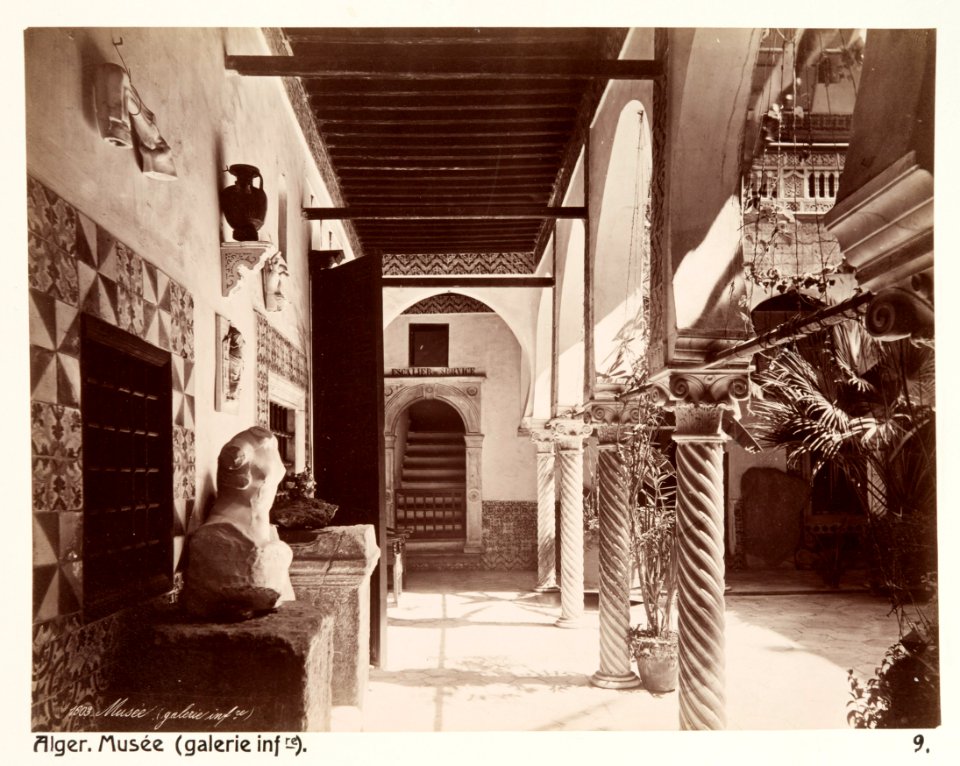 Fotografi från museum, Alger - Hallwylska museet - 107926