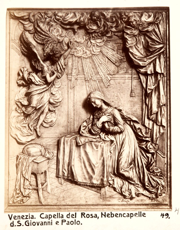 Fotografi från Santi Giovanni e Paolo, Venedig - Hallwylska museet - 107369