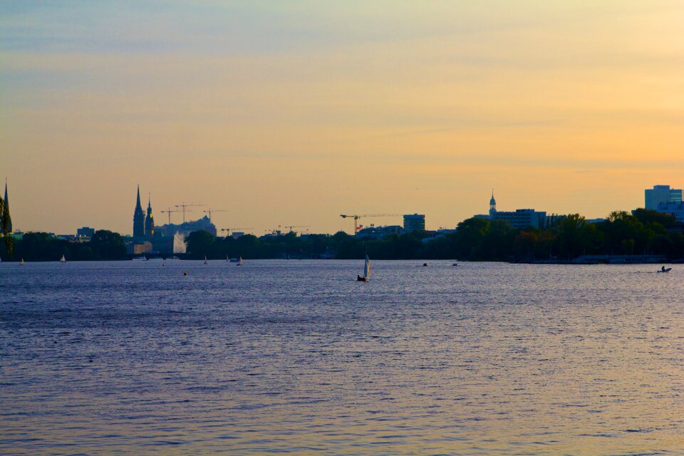 Lake water hanseatic city