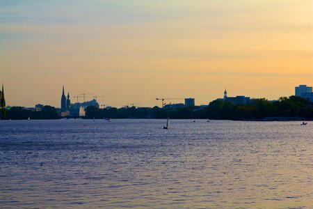 Lake water hanseatic city
