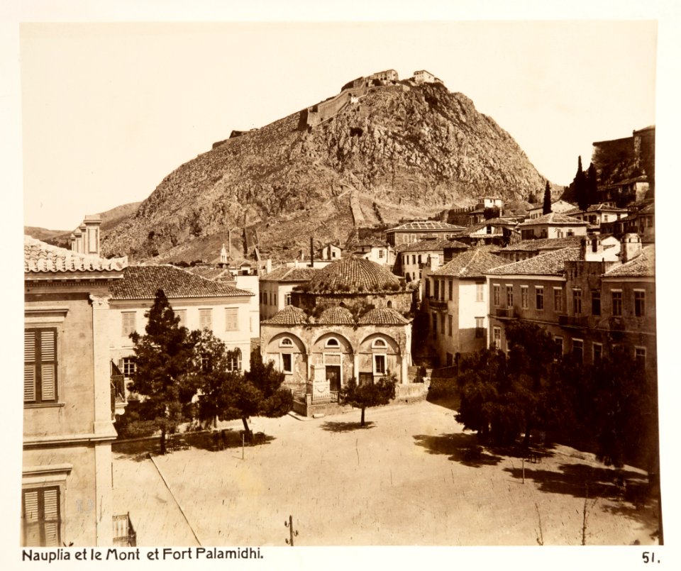 Fotografi från Nafplion, Grekland - Hallwylska museet - 104609