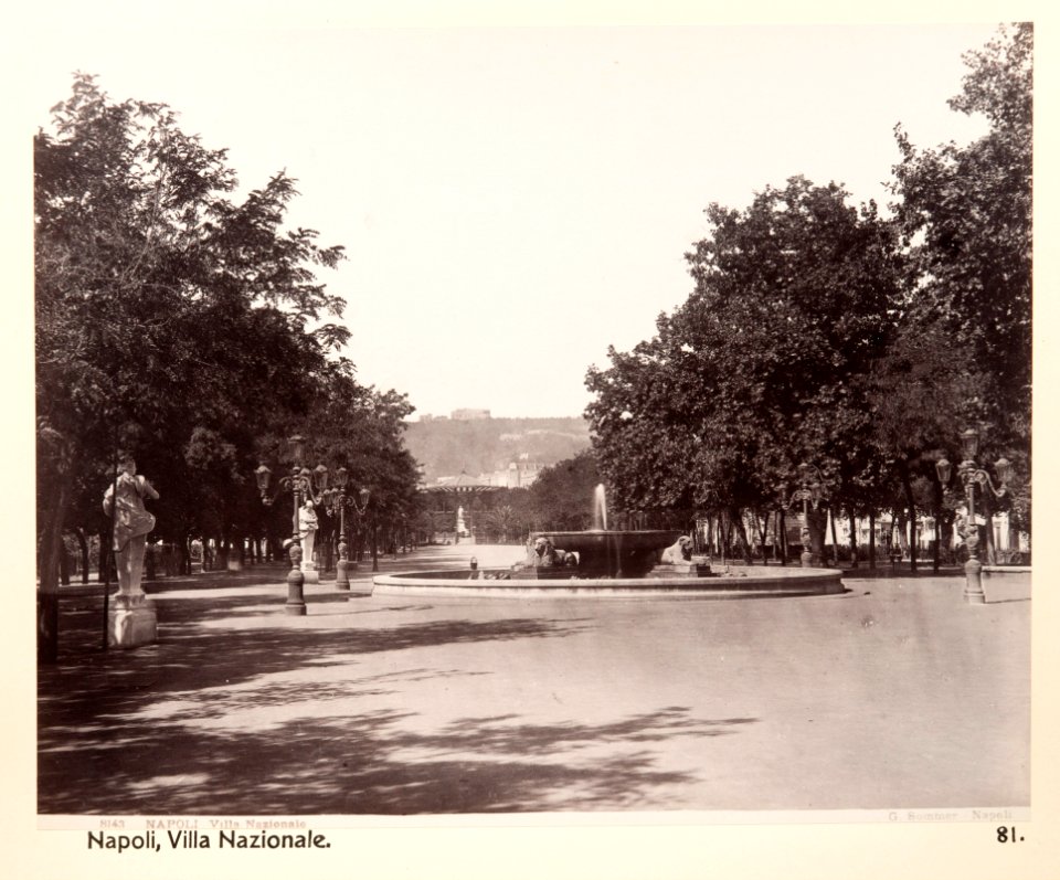 Fotografi från Neapel - Hallwylska museet - 104153