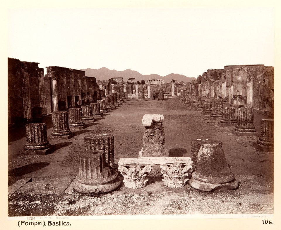 Fotografi från Pompeji - Hallwylska museet - 104178