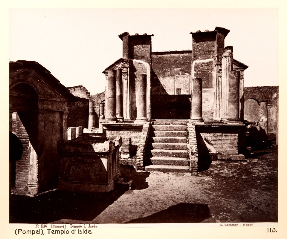 Fotografi från Pompeji - Hallwylska museet - 104182