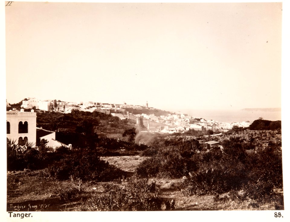 Fotografi från Tanger, Marocko, 1800-tal - Hallwylska museet - 107251