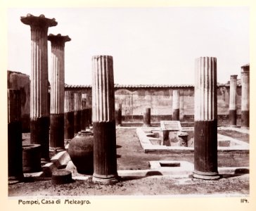 Fotografi från Pompeji - Hallwylska museet - 104186