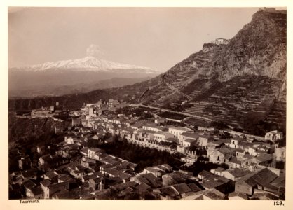Fotografi från Taormina på Sicilien - Hallwylska museet - 104037