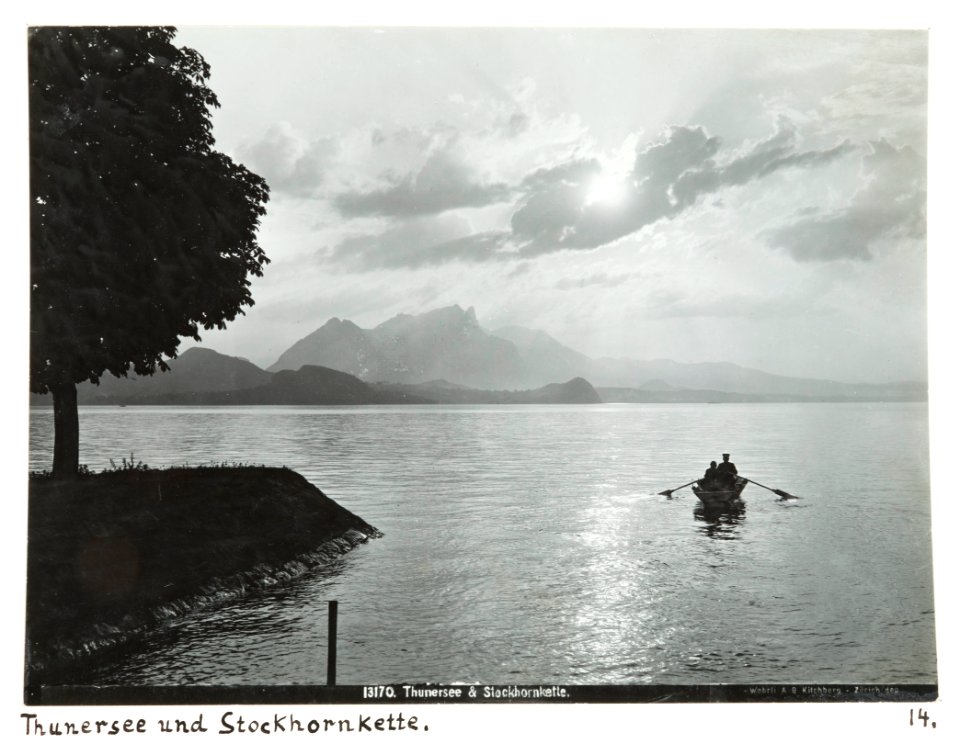 Fotografi från Thunsjön - Hallwylska museet - 104448