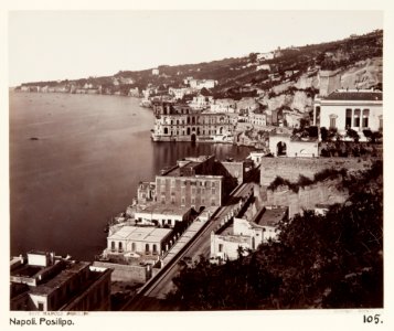 Fotografi från Posillipo. Neapel, Italien - Hallwylska museet - 106864