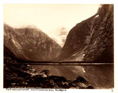 Fotografi från Nordfjord - Hallwylska museet - 104112