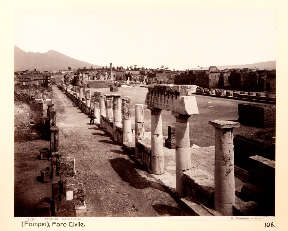 Fotografi från Pompeji - Hallwylska museet - 104180