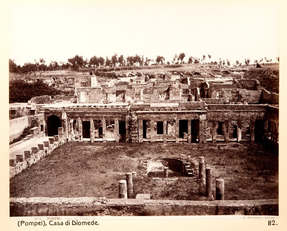 Fotografi från Pompeji - Hallwylska museet - 104184