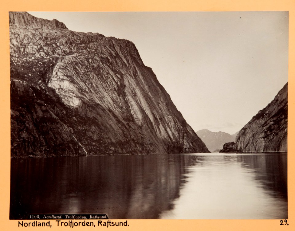 Fotografi från Trolfjorden - Hallwylska museet - 104333
