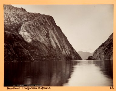 Fotografi från Trolfjorden - Hallwylska museet - 104333