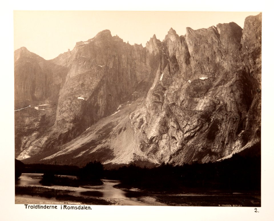 Fotografi från Romsdalen - Hallwylska museet - 104108