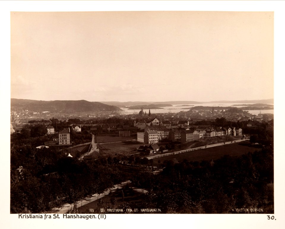 Fotografi från Oslo - Hallwylska museet - 104135