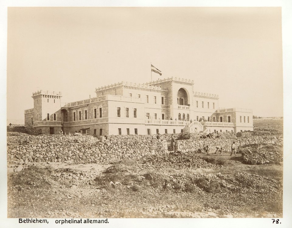 Fotografi från tyskabarnhemmet i Bethlehem - Hallwylska museet - 104422