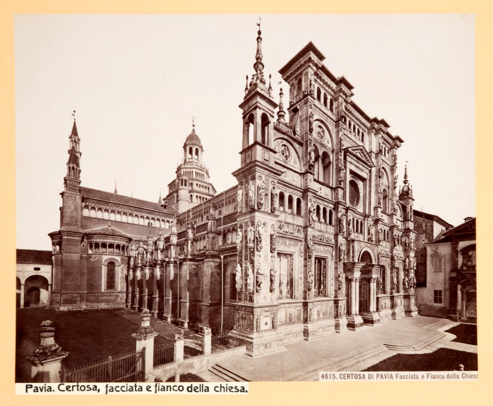 Fotografi från Pavia - Hallwylska museet - 104544