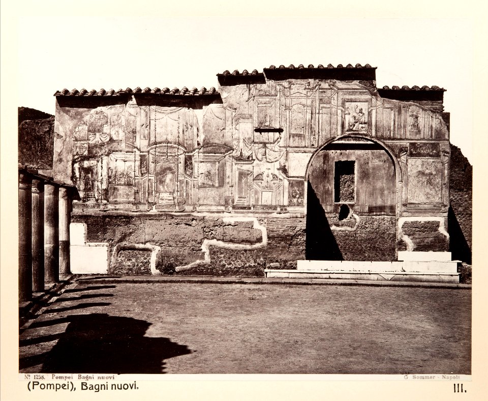 Fotografi från Pompeji - Hallwylska museet - 104183