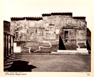 Fotografi från Pompeji - Hallwylska museet - 104183