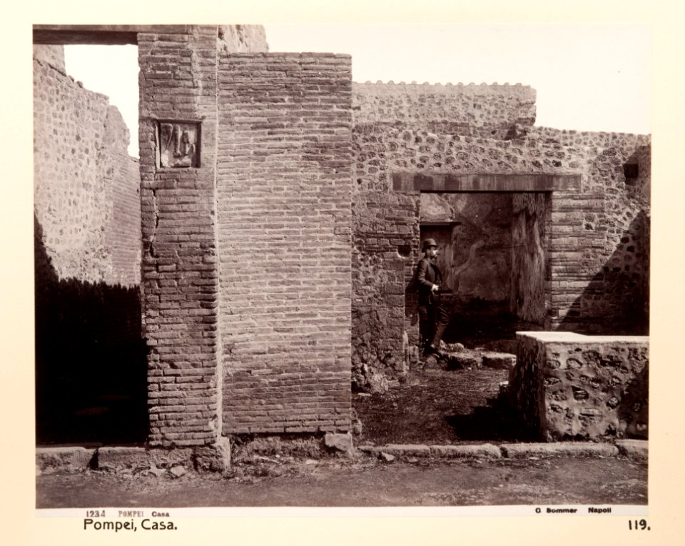 Fotografi från Pompeji - Hallwylska museet - 104191