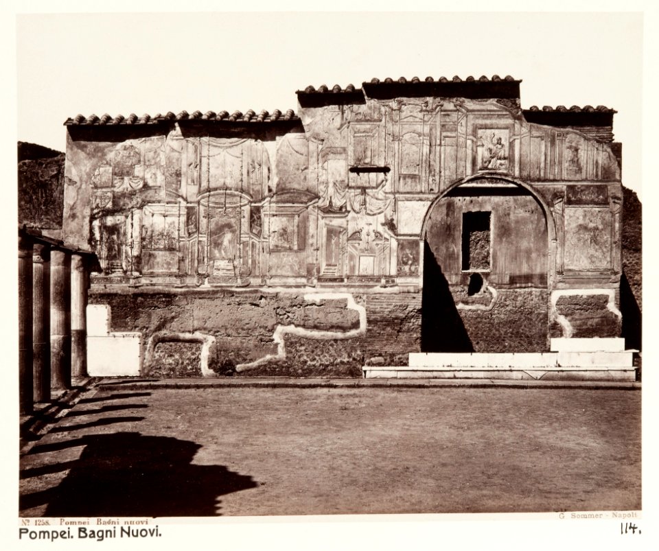 Fotografi från Pompeji - Hallwylska museet - 107896