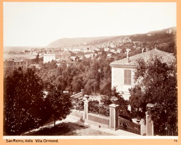 Fotografi från San Remo - Hallwylska museet - 104505