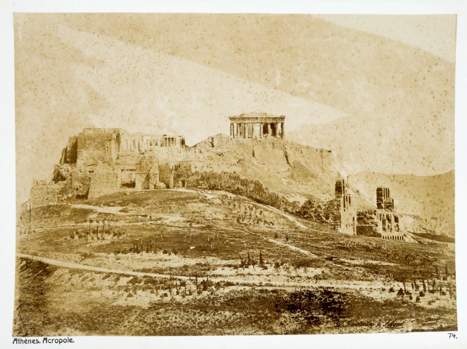 Fotografi på Akropolis i Aten, Grekland - Hallwylska museet - 104632