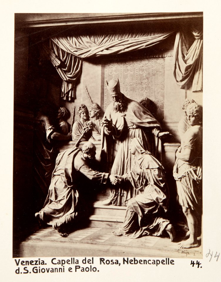 Fotografi från Santi Giovanni e Paolo, Venedig - Hallwylska museet - 107364