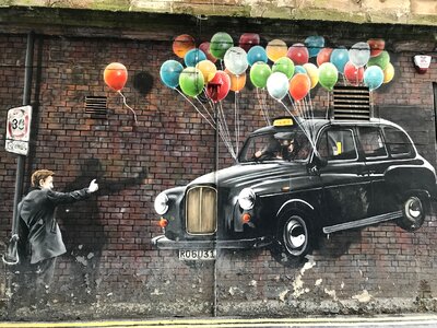 Tag glasgow street art