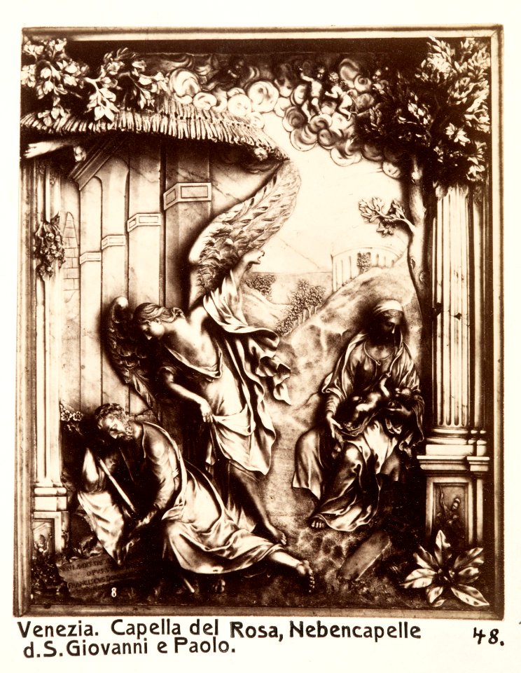 Fotografi från Santi Giovanni e Paolo, Venedig - Hallwylska museet - 107368