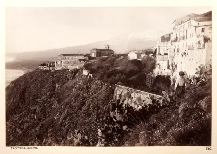 Fotografi från Taormina på Sicilien - Hallwylska museet - 104038