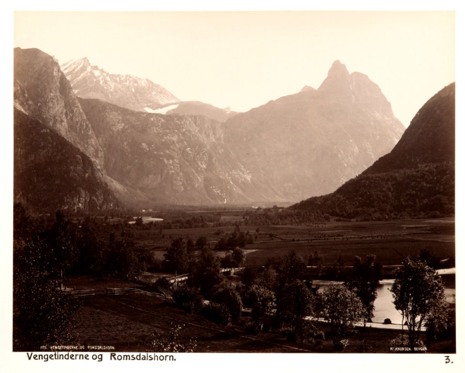 Fotografi från Romsdalen - Hallwylska museet - 104109