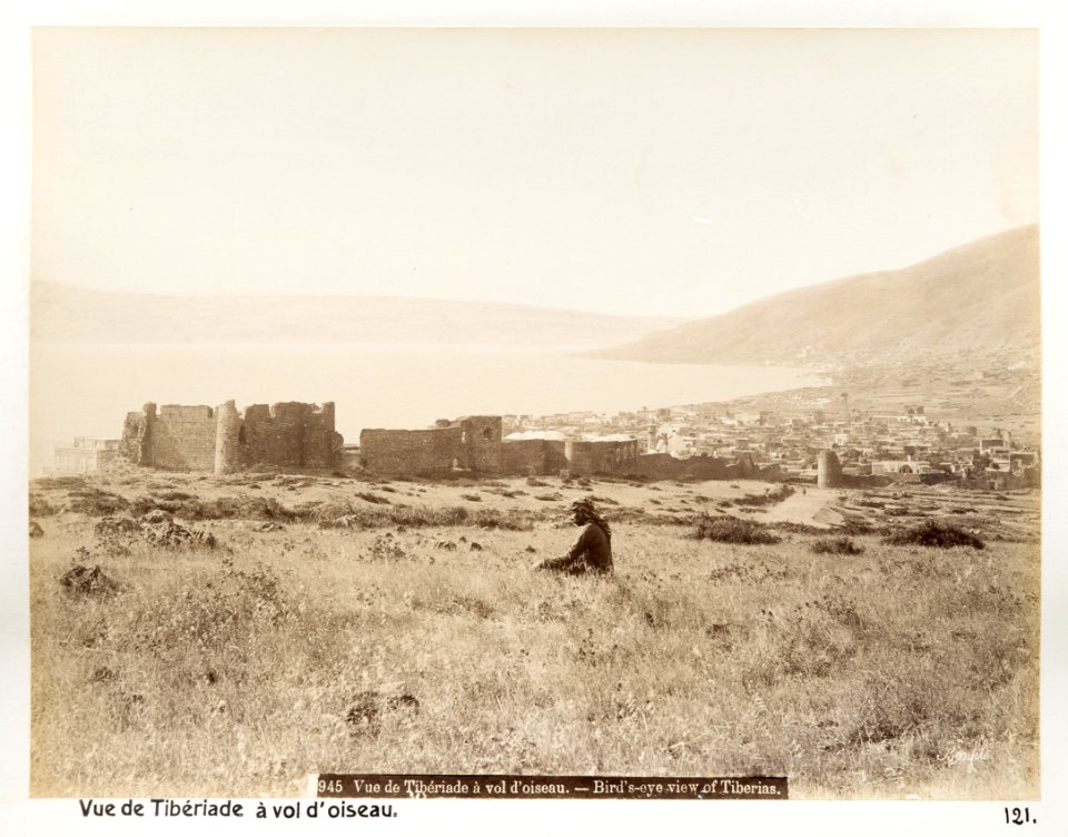 Fotografi från Tiberias - Hallwylska museet - 104244