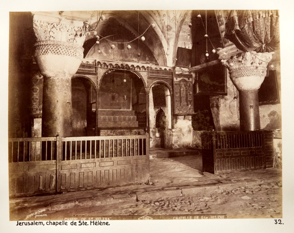 Fotografi från St Helen i Jerusalem - Hallwylska museet - 104376