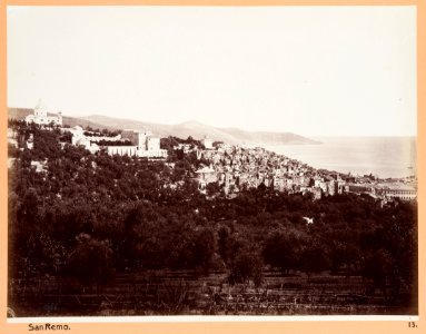 Fotografi från San Remo - Hallwylska museet - 104504 photo