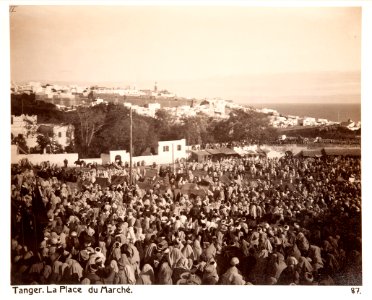 Fotografi från Tanger, Marocko, 1800-tal - Hallwylska museet - 107250 photo