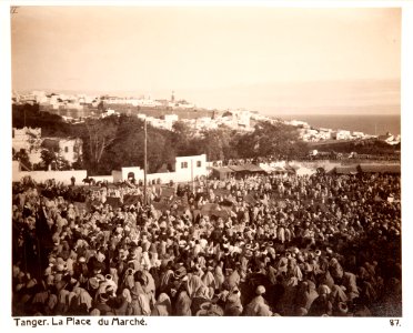 Fotografi från Tanger, Marocko, 1800-tal - Hallwylska museet - 107250