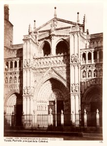 Fotografi på katedral i Toledo - Hallwylska museet - 107276