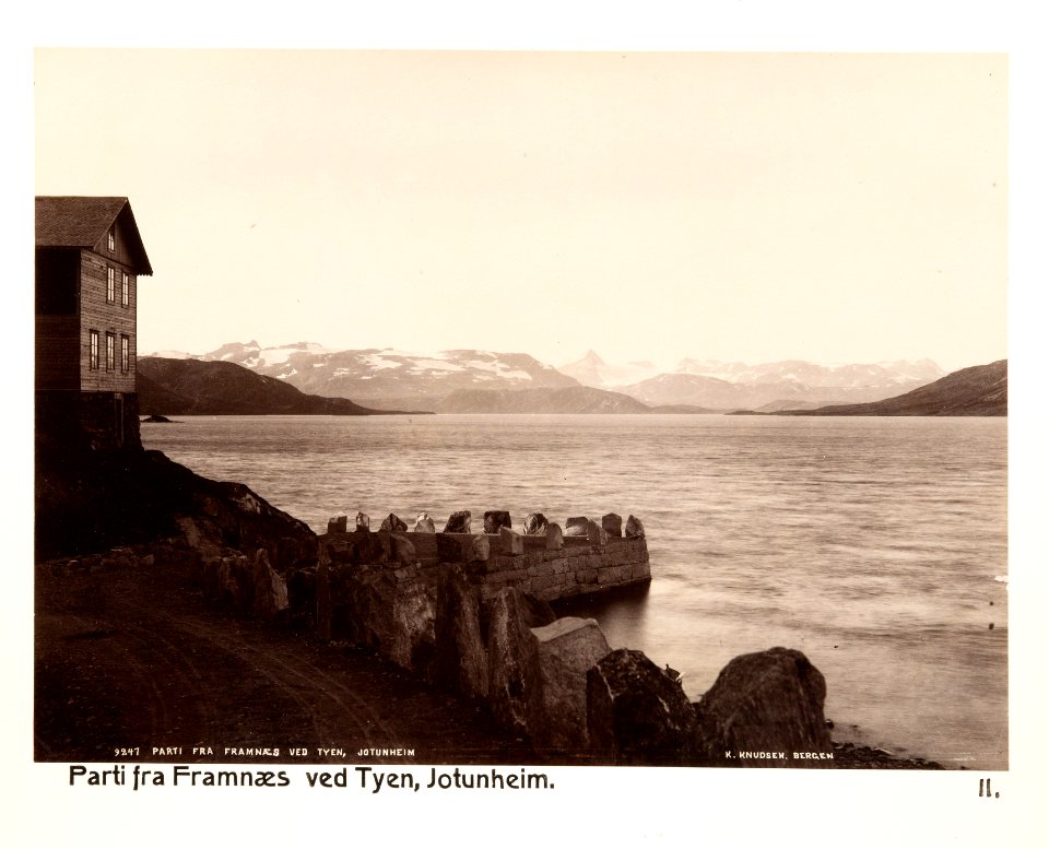 Fotografi från Tyin, Jotunheim - Hallwylska museet - 104116