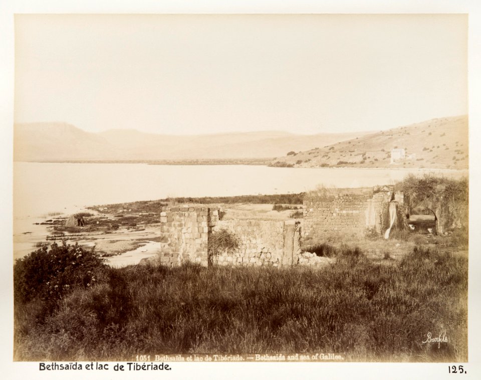 Fotografi från Tiberiassjön - Hallwylska museet - 104248
