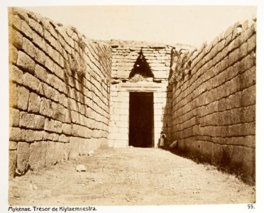 Fotografi från Tiryns, Grekland - Hallwylska museet - 104613