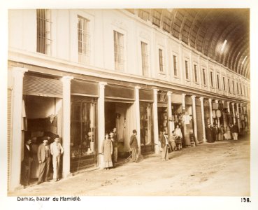 Fotografi på basar i Damaskus - Hallwylska museet - 104262